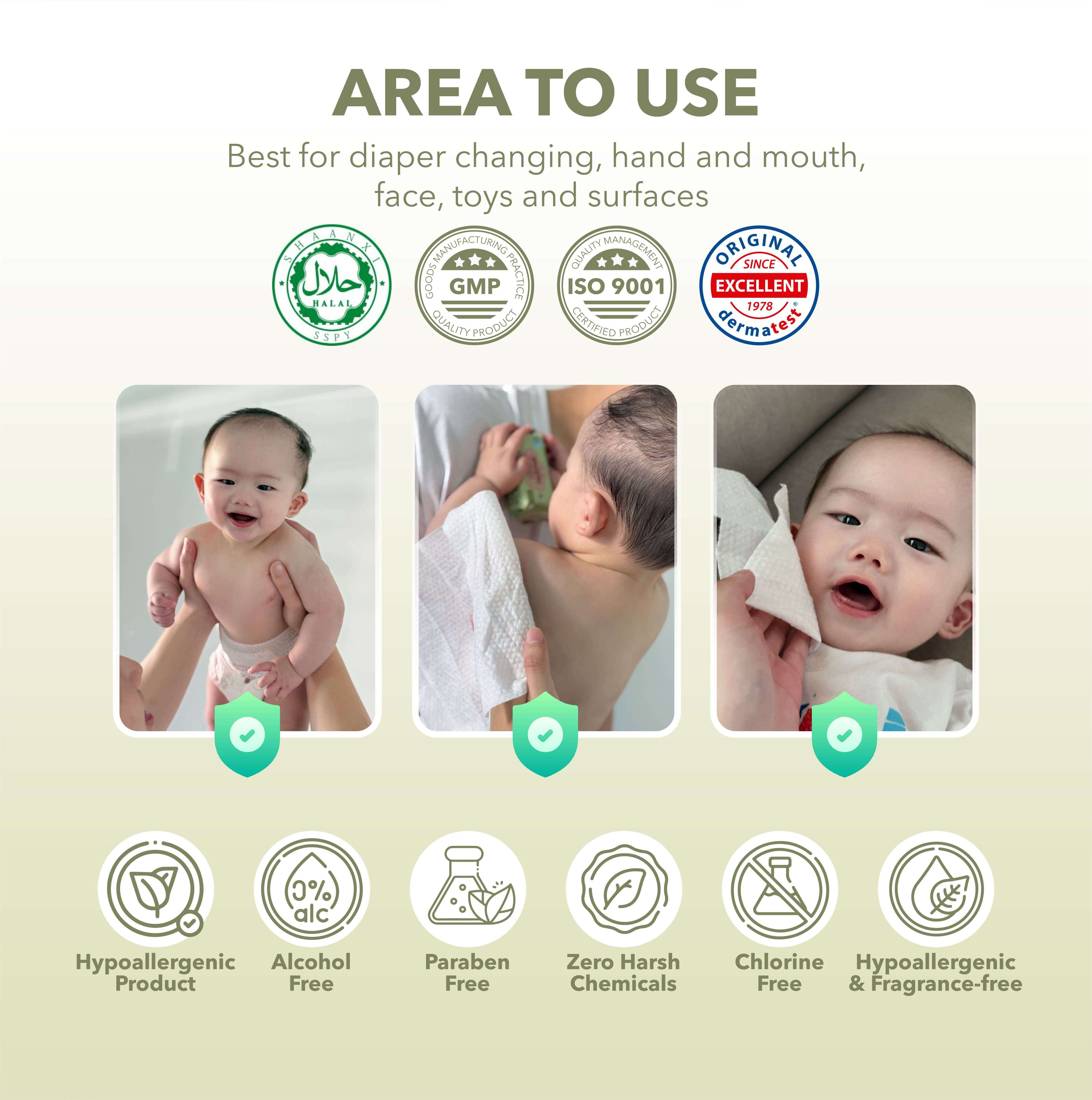 [Free Gift] Moori Care - Premium Wet Wipes (80's)