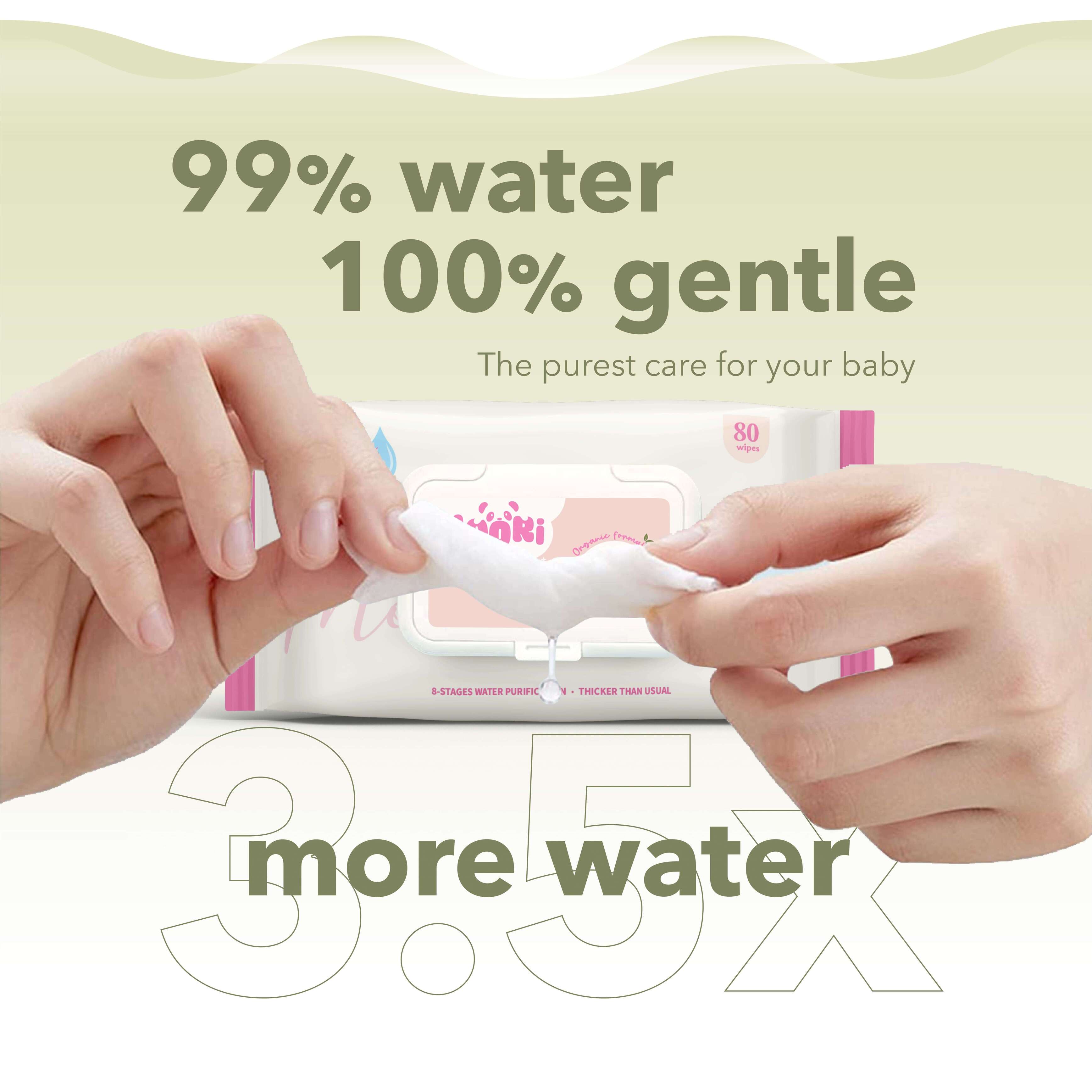 [Free Gift] Moori Care - Premium Wet Wipes (80's)