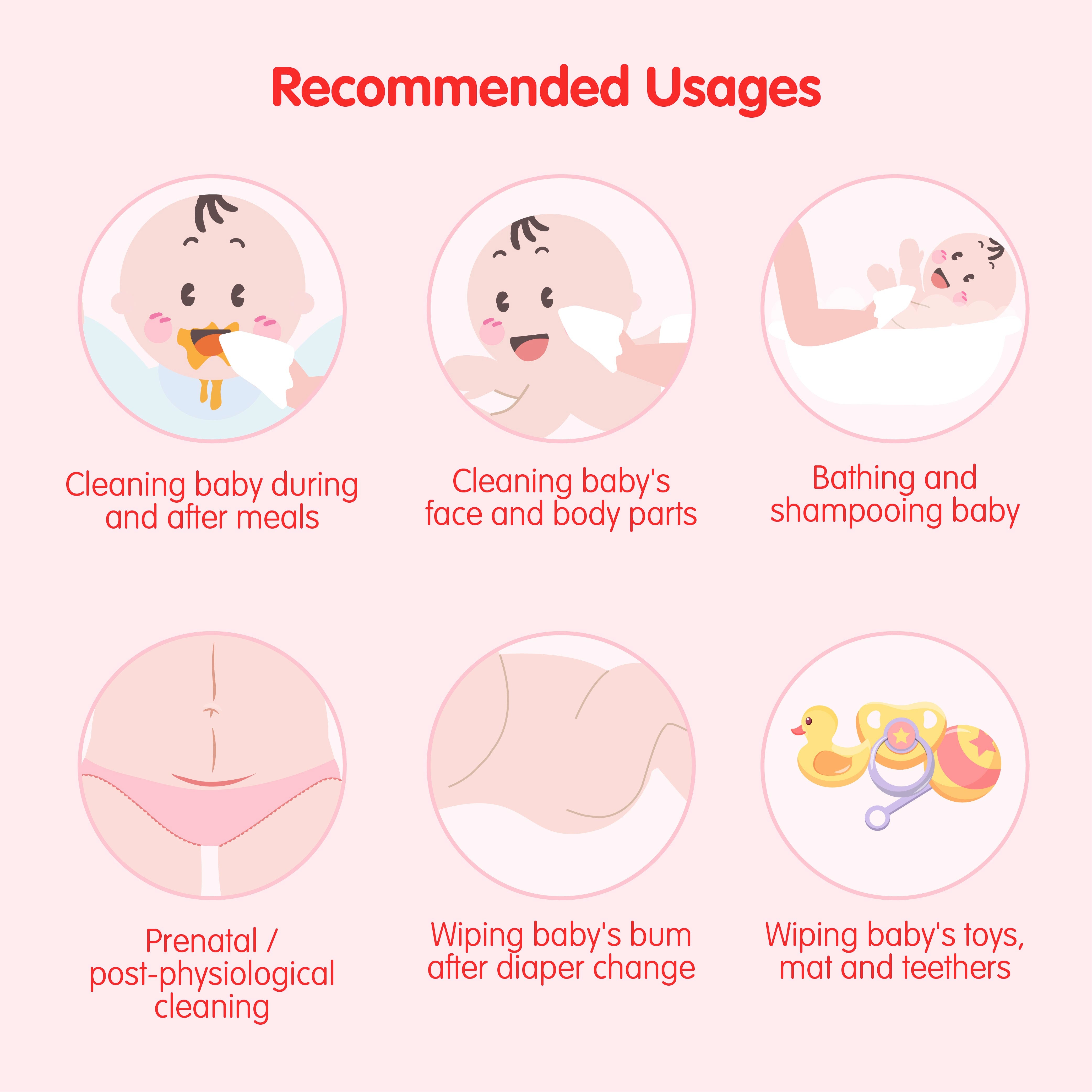 [Free Gift] Suzuran Cotton Sheet Wipes (Single Packs)