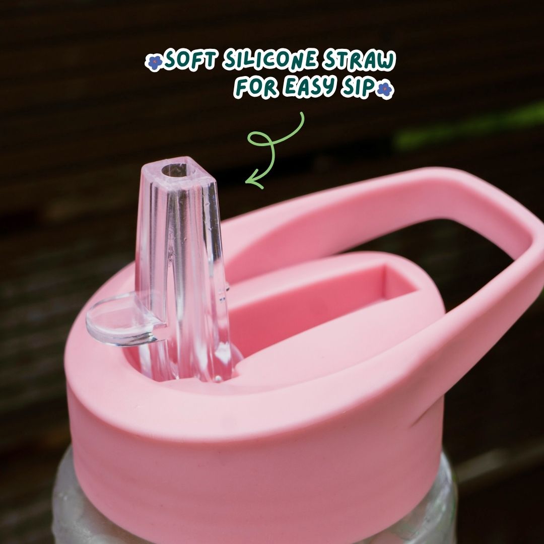 [FREE GIFT] Little Blossom Water Bottle - Green