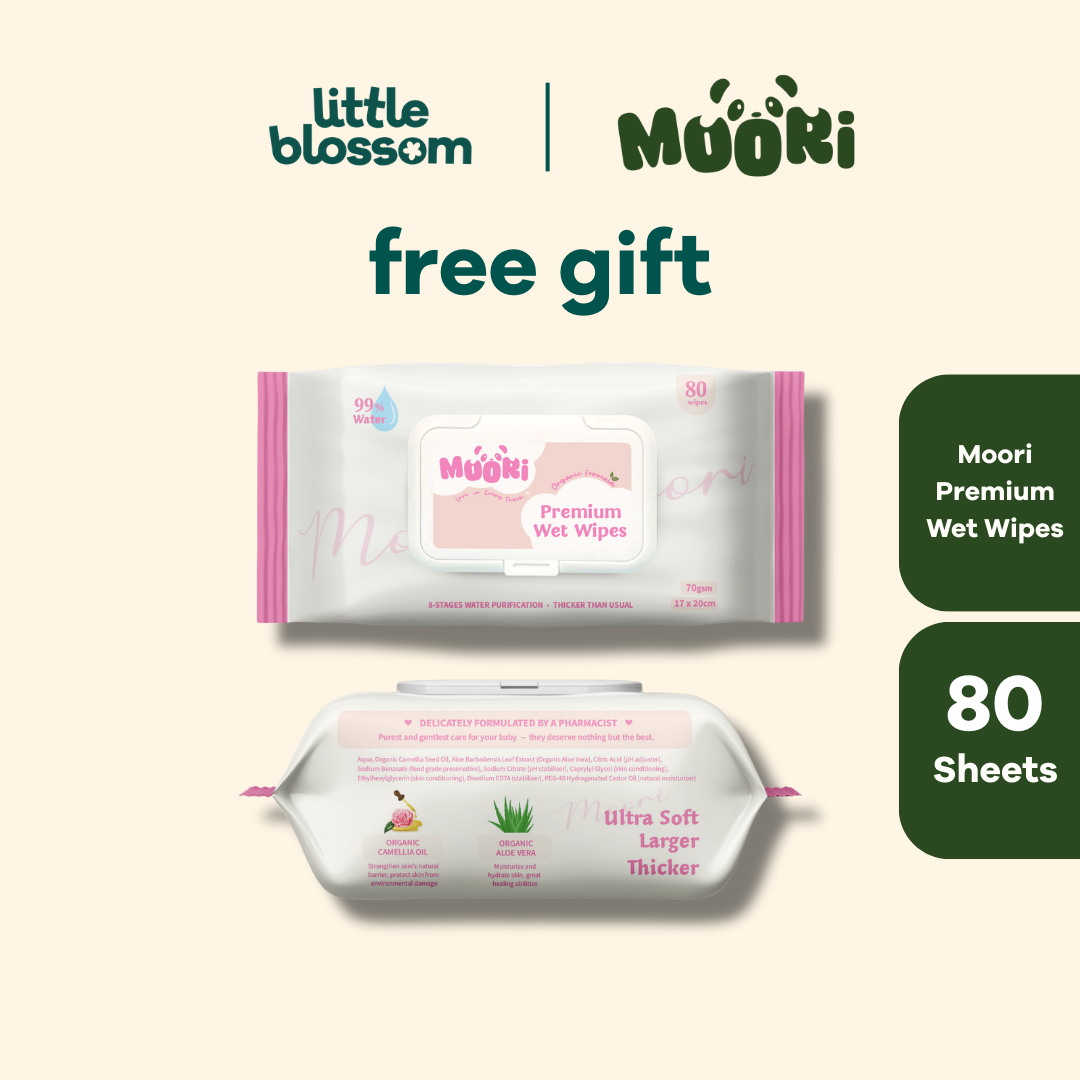 [Free Gift] Moori Care - Premium Wet Wipes (80's)