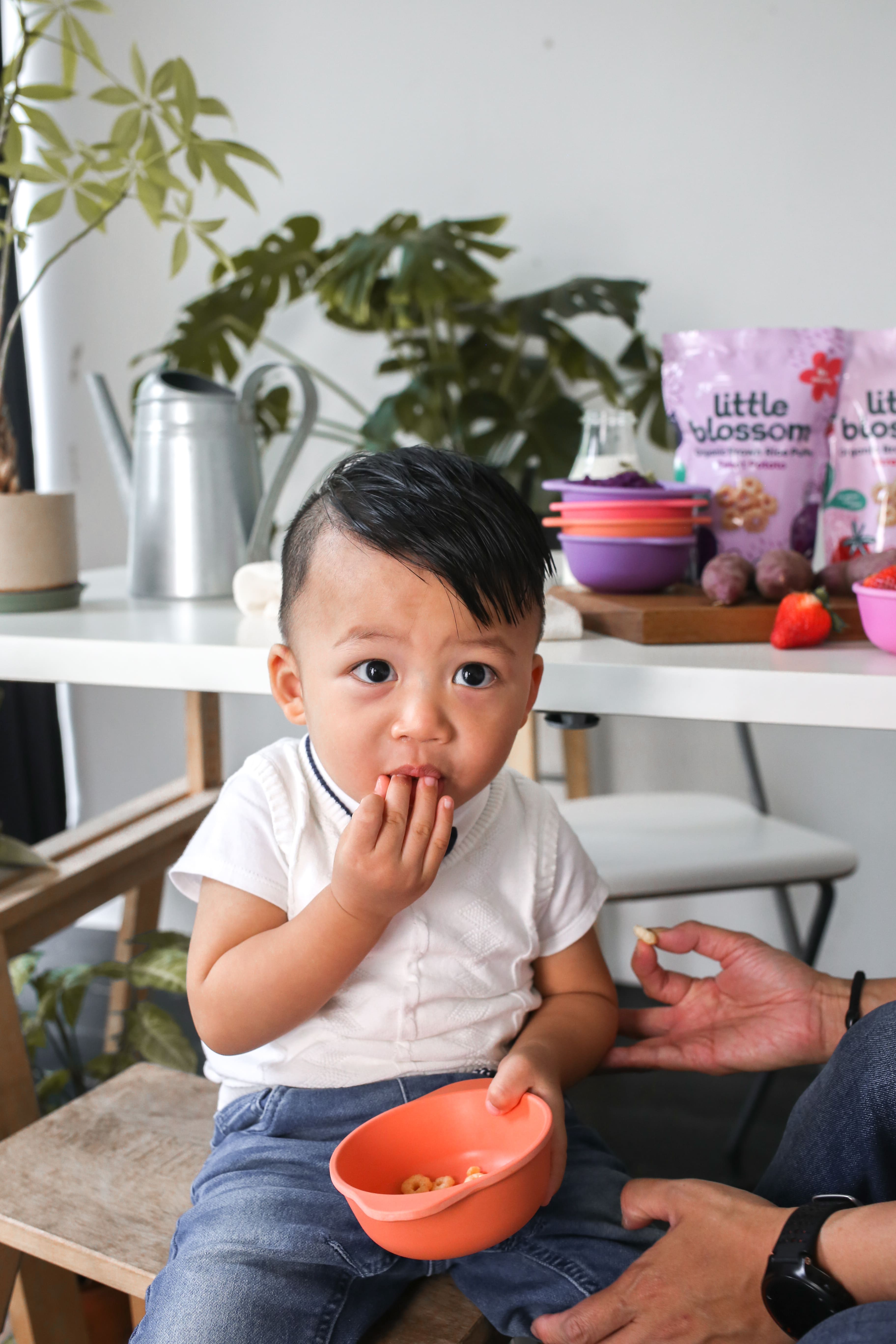 Organic Brown Rice Puffs | Pumpkin