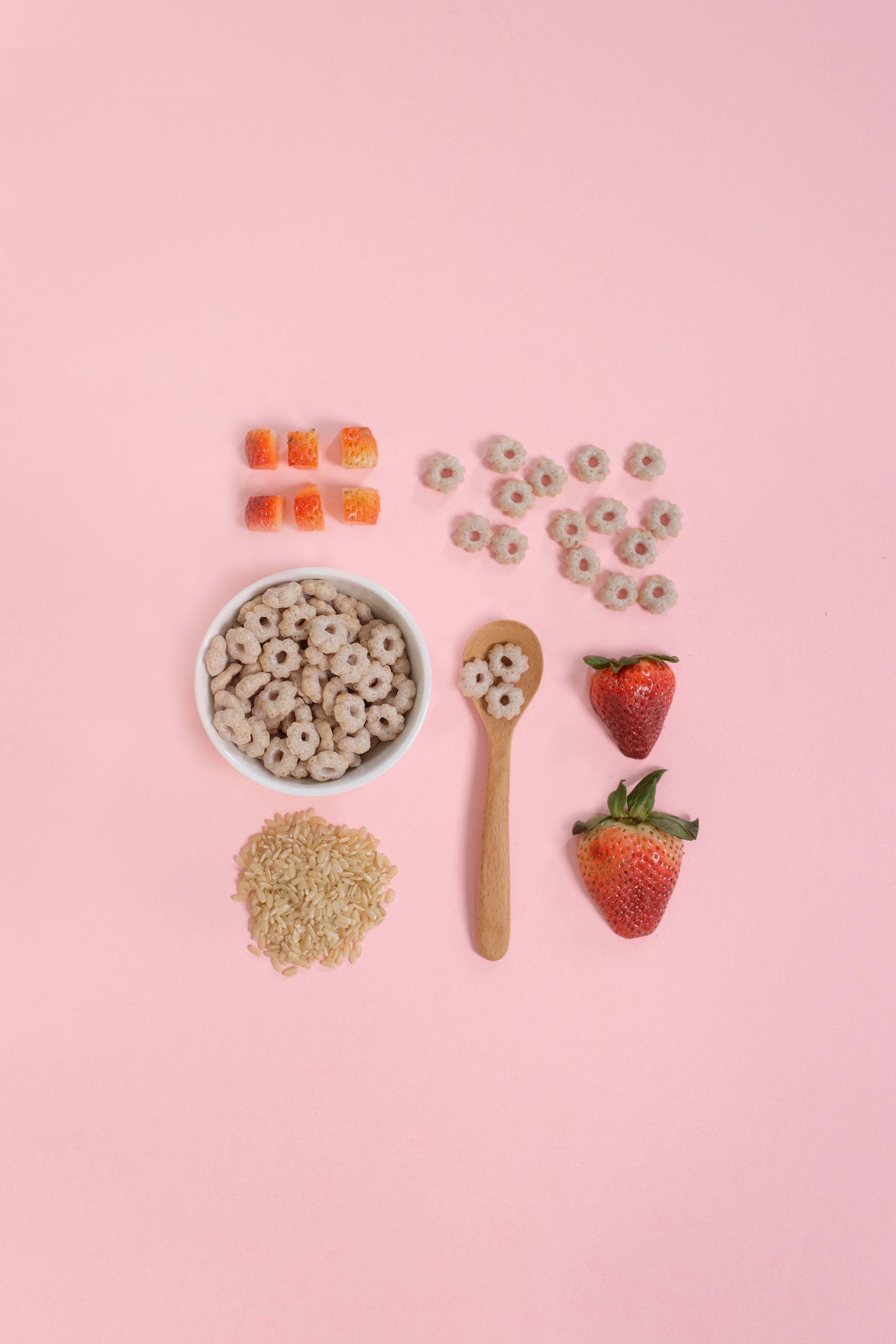 Organic Brown Rice Puffs | Strawberry