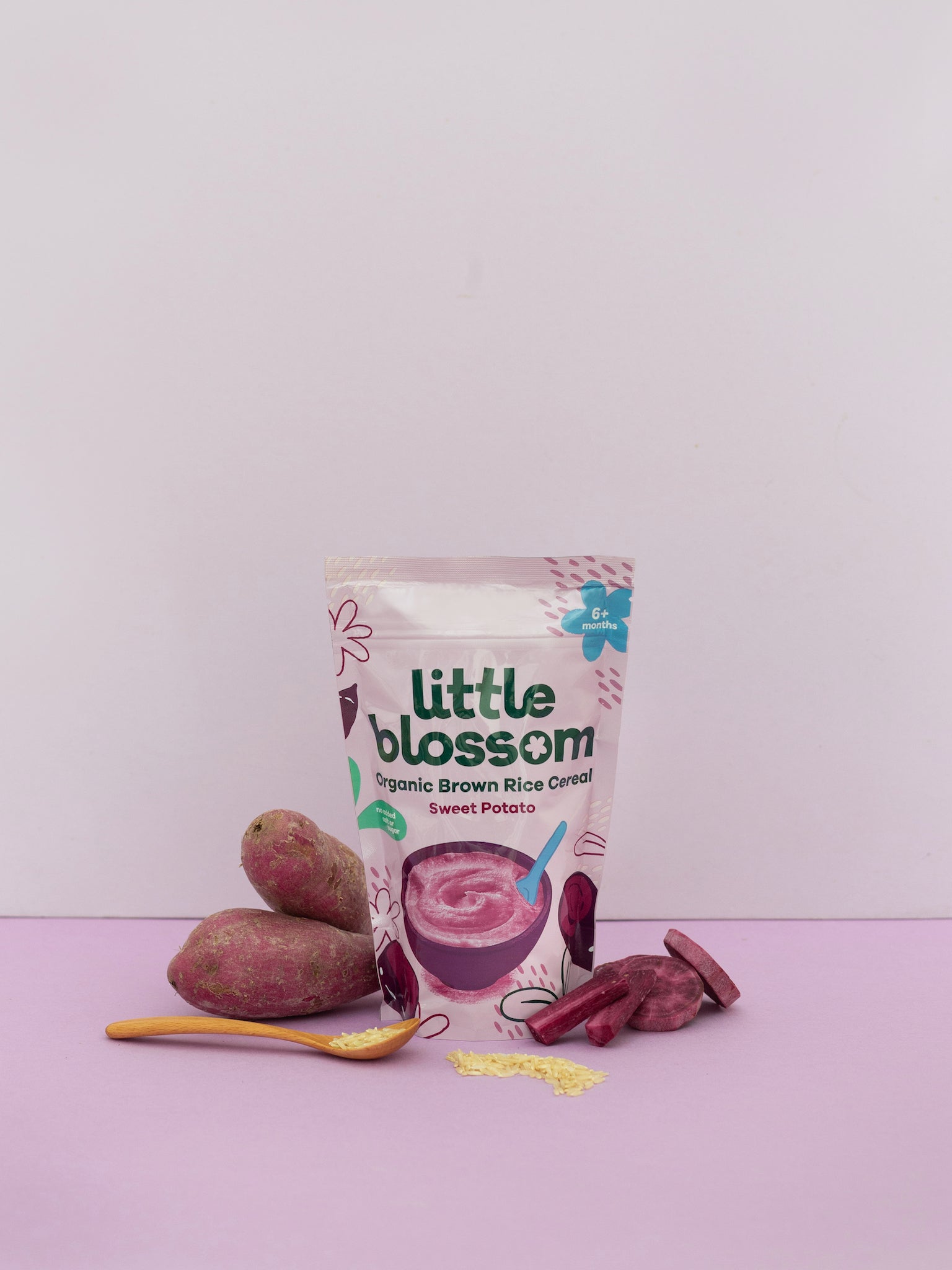 Organic Brown Rice Cereal Sweet Potato