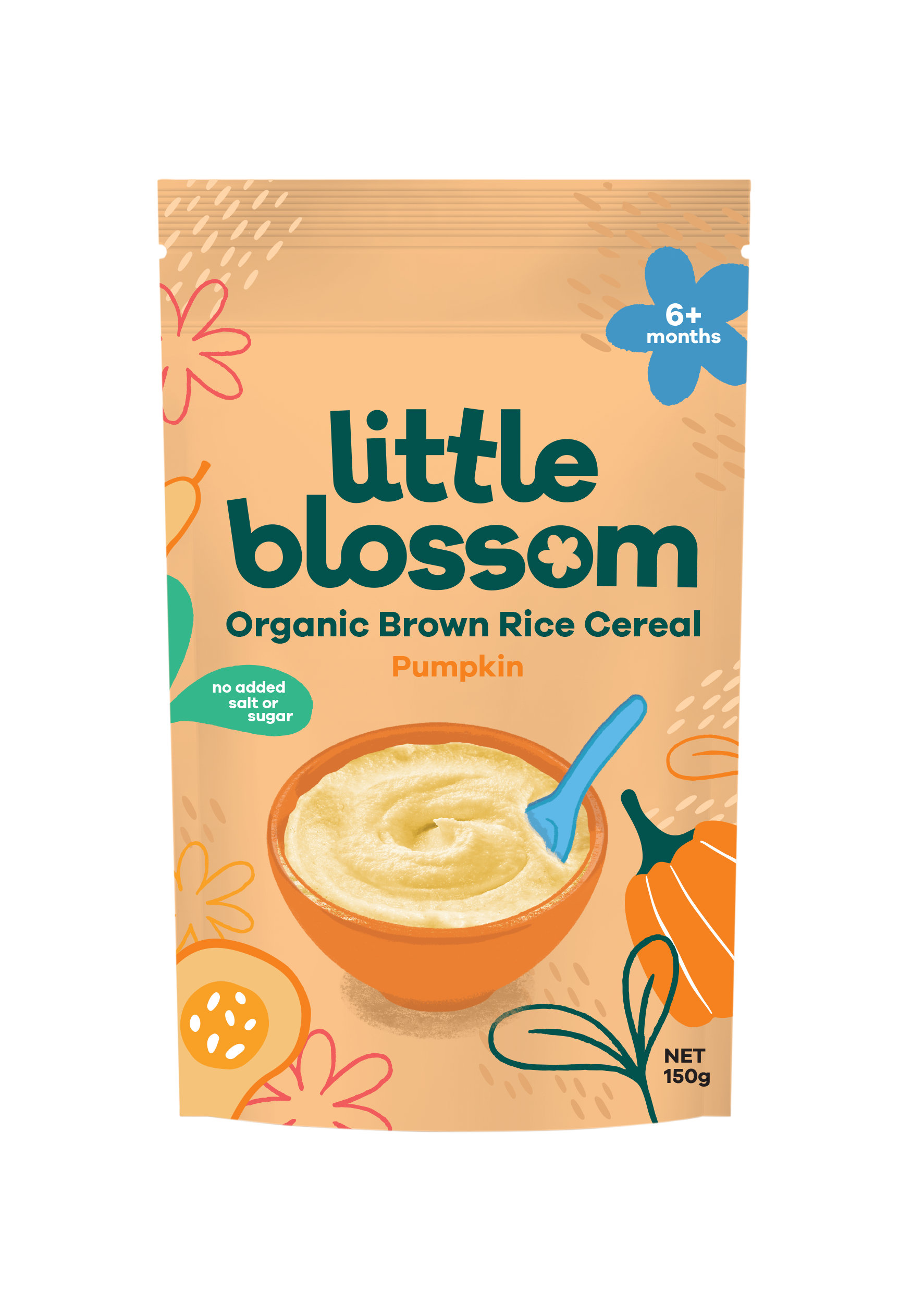 Organic Brown Rice Cereal | Pumpkin